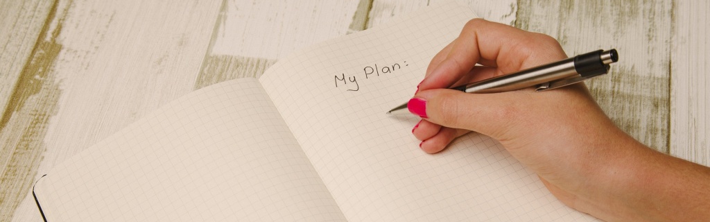 Planejando conteúdo no caderno