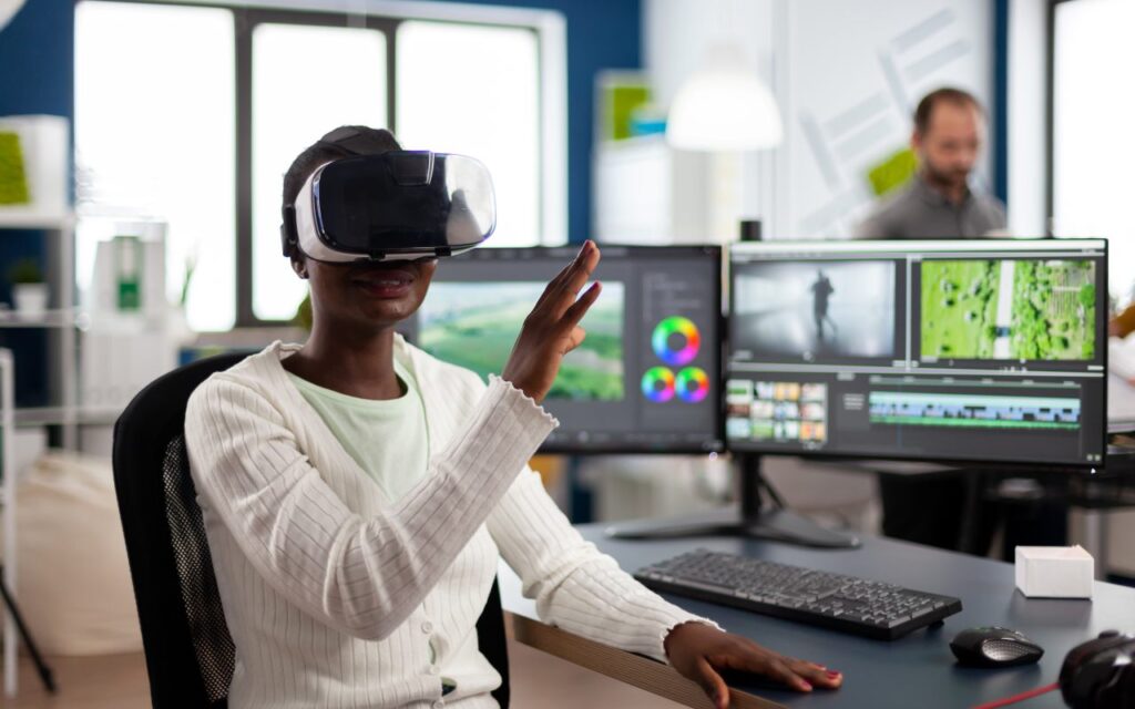 Realidade virtual e produção de vídeos